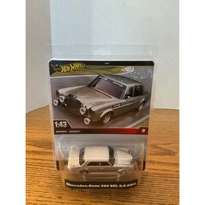 Hot Wheels Premium 143 Metal Real Riders Mercedes Benz 300 SEL 6.8 AMG Diecast